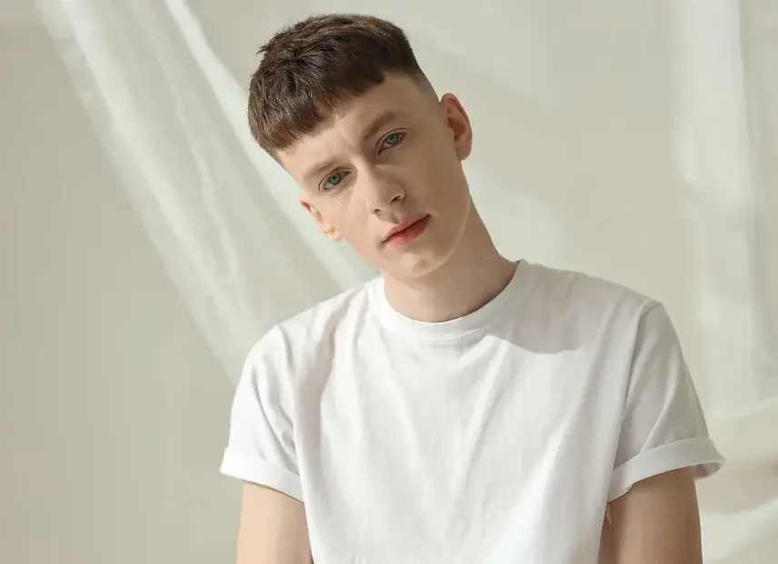 Man in Casual Clothing