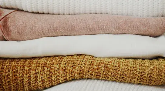 Pile of Folded Knits